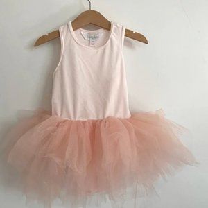 iloveplum velvet glitter b.a.e. tutu dress - shirley pink NWT 6Y
